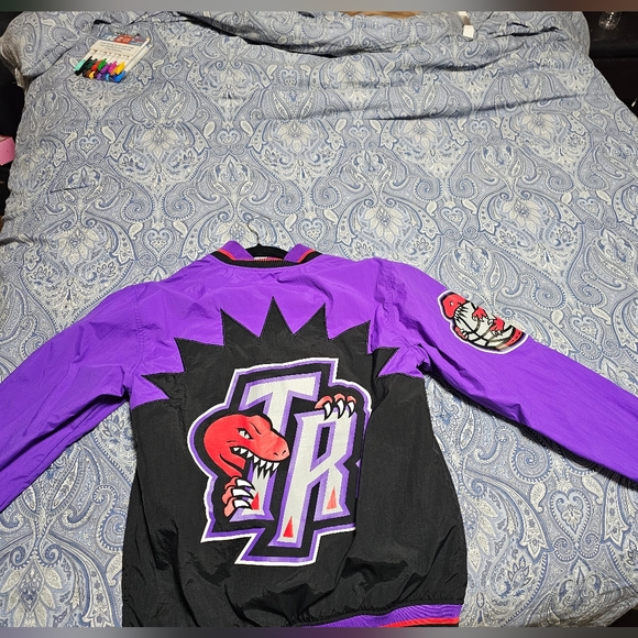Authentic Raptors Warm Up Jacket - Picture 2 of 7